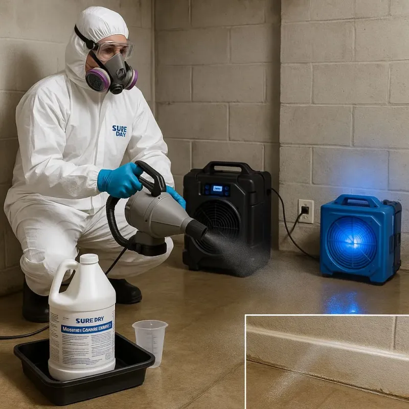 Sanitization and Odor Removal process in Water Valley, MS