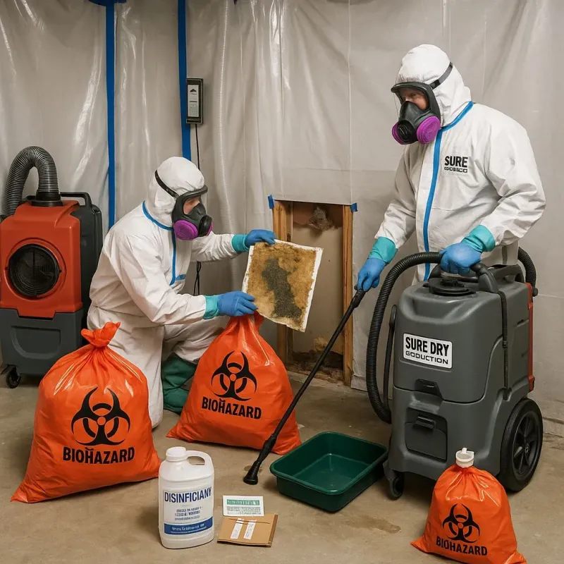 Contaminated Water Handling Protocols process in Water Valley, MS