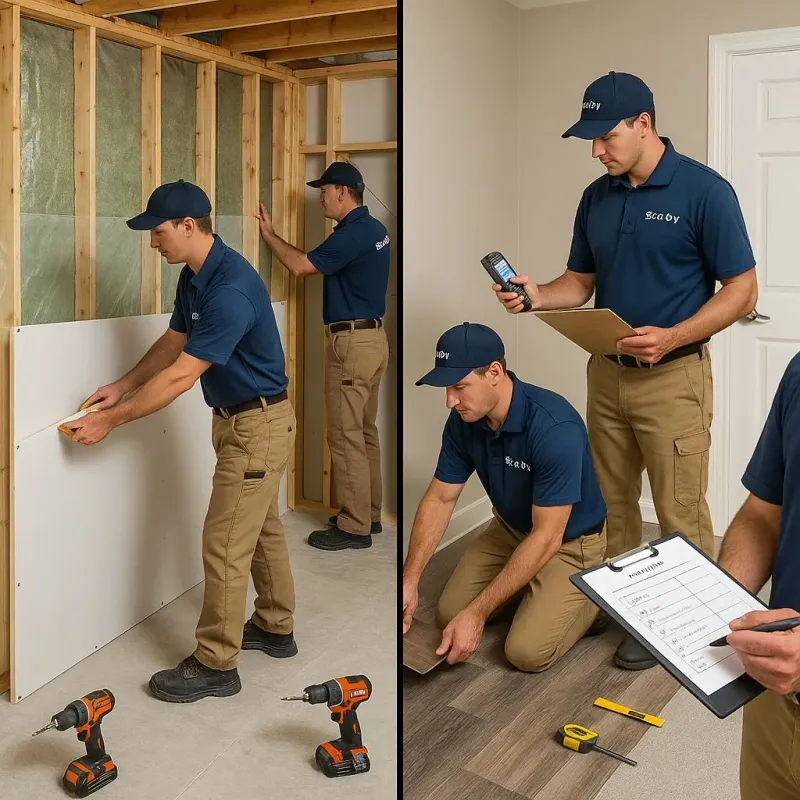 Repairs and Reconstruction process in Water Valley, MS
